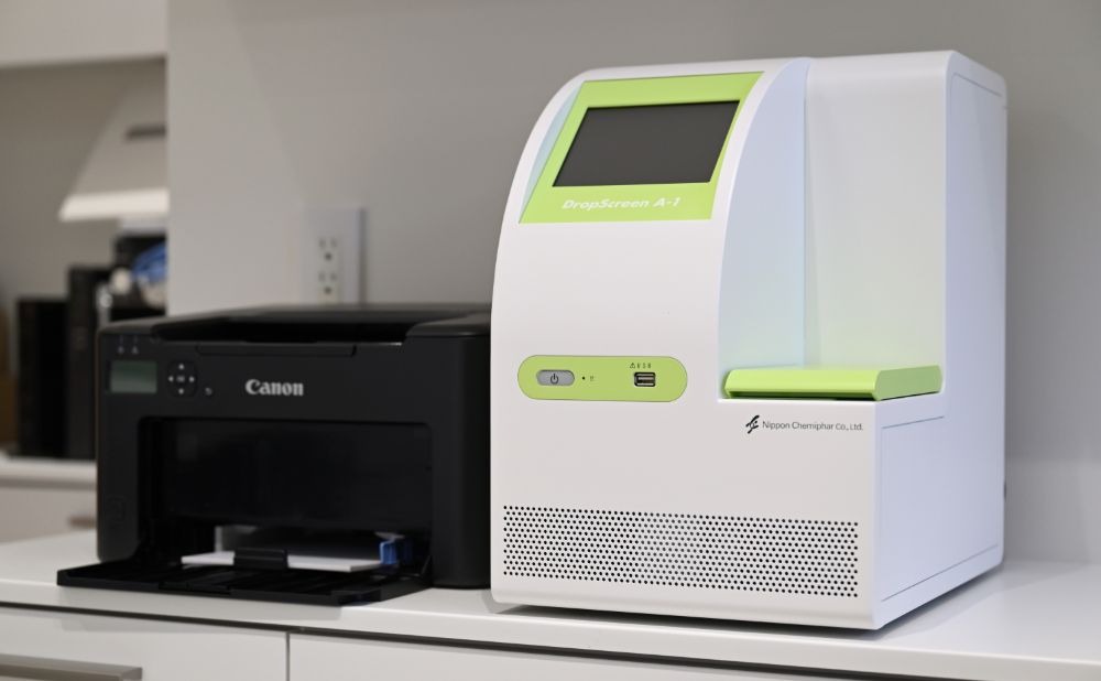 充実の医療機器で対応